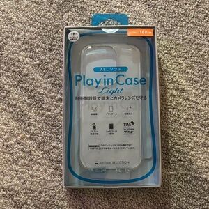Play in Case Light for iPhone 16 Pro - Clear Blue